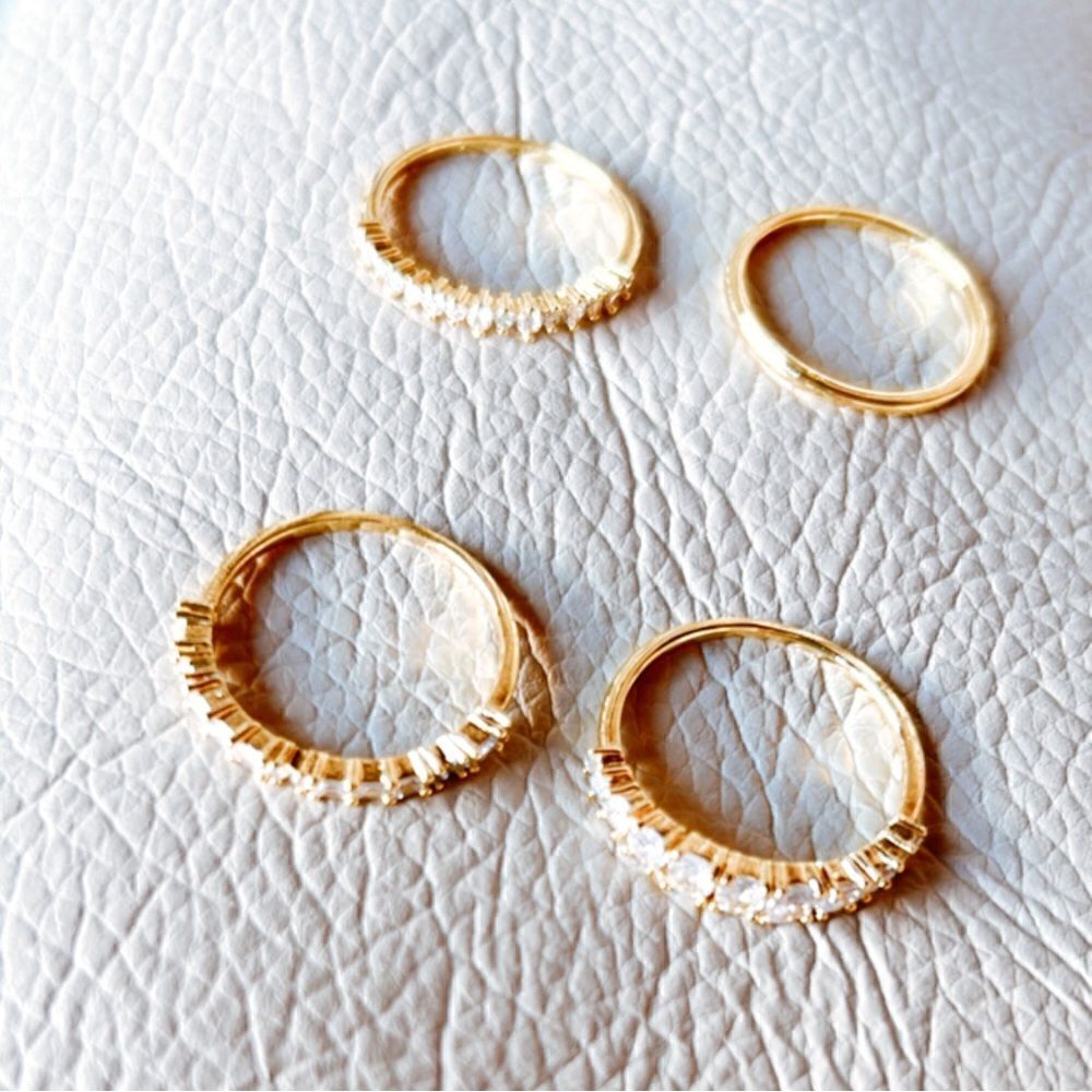 diamond ring set A323 - Picture 4 of 4